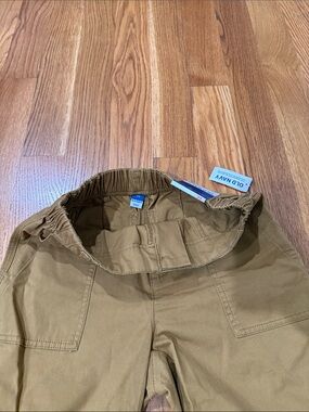 Women’s Old Navy Tan Elastic Waist Utility Pants NWT